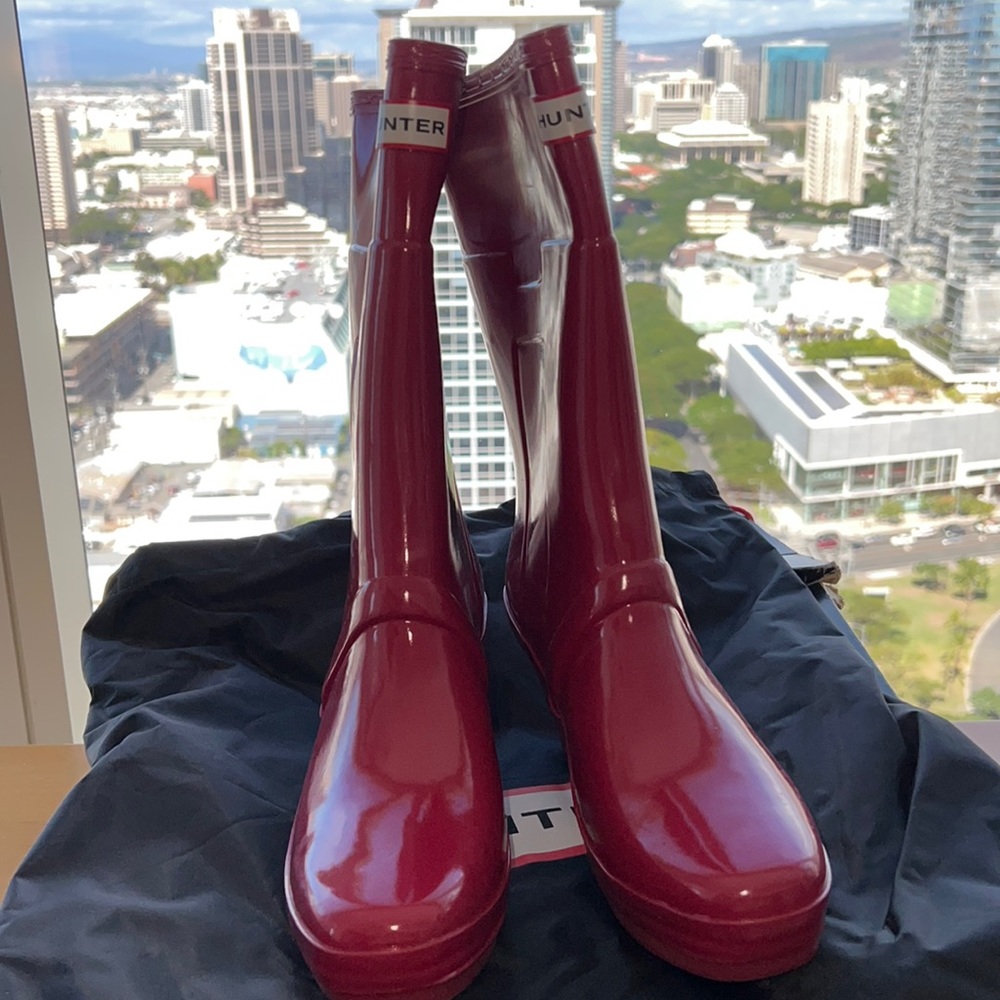 Hunter Kellan Wedge Rainboots